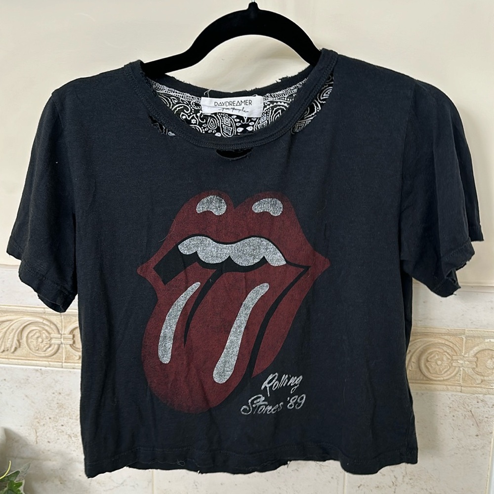 Daydreamer for Free People Rolling Stones Tee